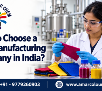 dye manufacturing company in India