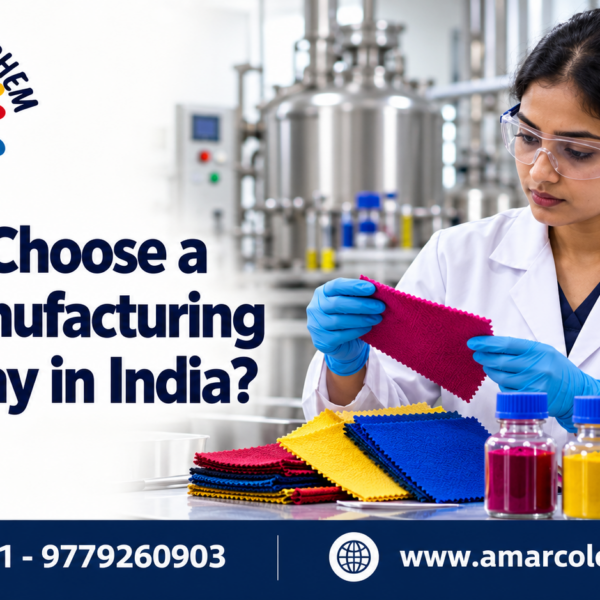 dye manufacturing company in India